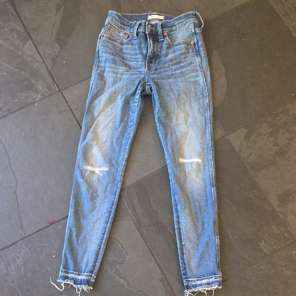 Madwell High Rise Skinny Jean Size 28